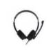AURICULAR NGS VOX 505 MICROFONO Y CONTROL DE VOLUMEN DIADEMA AJUSTABLE JACK 3,5 MM LONGITUD CABLE COLOR NEGRO