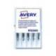 REPUESTO DE AGUJA MARCA AVERY CORTA ESTANDAR BASE PLASTICO PARA PISTOLA DE NAVETES TGS005 CAJA DE 5 UNIDADES