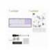 PLANIFICADOR SEMANAL MARCA NOBO MAGNETICO COLOR VIOLETA 140X360 MM
