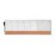 PLANIFICADOR SEMANAL MARCA NOBO MAGNETICO + TABLERO CORCHO HORIZONTAL CON MARCO DE ALUMINIO 585X190 MM