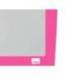 PIZARRA BLANCA NOBO MAGNETICA MARCO COLOR FUCSIA 430X585 MM