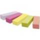 BLOC DE NOTAS ADHESIVAS QUITA Y PON MARCA POST-IT MININOTAS ENERGETIC COLOUR 15 X 50 MM 50 HOJAS PACK DE 5 UNIDADES