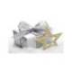 PAPEL DE REGALO BASIKA METALIZADO COLOR PLATA BOBINA 62 CM