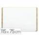 PIZARRA COLOR BLANCA ROCADA GAMA NATURAL LACADA MAGNETICA 115X75 CM