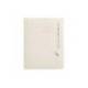 SUBCARPETA CARTULINA TARIFOLD 100% ECOLOGICA 226 G/M2 DIN A4 CON FASTENER CREMA PACK DE 10 UNIDADES