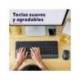 SET TECLADO + RATON MARCA TRUST TREZO INALAMBRICO ECO USB MICRO COLOR NEGRO