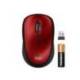 RATON MARCA TRUST YVI+ OPTICO INALAMBRICO ECO 4 BOTONES 800/1600 DPI USB 2.0 COLOR ROJO