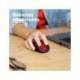 RATON MARCA TRUST YVI+ OPTICO INALAMBRICO ECO 4 BOTONES 800/1600 DPI USB 2.0 COLOR ROJO