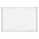 PIZARRA BLANCA MARCA ROCADA LACADA MAGNETICA MARCO ALUMINIO CON CANTONERAS 100X150 CM