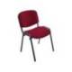 SILLA MARCA ROCADA CONFIDENTE ESTRUCTURA METALICA ASIENTO TELA IGNIFUGA BURDEOS 570X410X810 MM