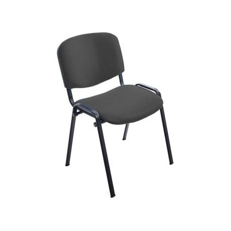 SILLA ROCADA CONFIDENTE ESTRUCTURA METALICA ASIENTO TELA IGNIFUGA COLOR GRIS 570X410X810 MM