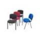 SILLA ROCADA CONFIDENTE ESTRUCTURA METALICA ASIENTO TELA IGNIFUGA COLOR GRIS 570X410X810 MM