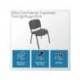SILLA ROCADA CONFIDENTE ESTRUCTURA METALICA ASIENTO TELA IGNIFUGA COLOR GRIS 570X410X810 MM