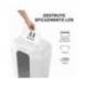 DESTRUCTORA DE DOCUMENTOS MARCA FELLOWES LX70 CAPACIDAD 11H SEGURIDAD P4 GRAPAS CLIPS Y TARJETAS PAPELERA 18 L