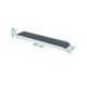 REPOSAMUÑECAS LEITZ ERGO PARA TECLADO AJUSTABLE COLOR GRIS OSCURO