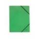 CARPETA LEITZ RECYCLE GOMAS DIN A4 CARTON RECICLABLE 100% COLOR VERDE