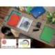 CARPETA LEITZ RECYCLE GOMAS DIN A4 CARTON RECICLABLE 100% COLOR VERDE