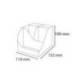 ORGANIZADOR DE SOBREMESA MARCA EXACOMPTA SKANDI COLOR ROSA VIEJO 155X119X109 MM
