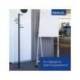 PERCHERO ROCADA MAULCAURUS 7 COLGADORES NEGRO 350X350X1770 MM