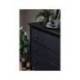 ROLLO ADHESIVO D-C-FIX COLOR NEGRO METAL BRILLO ANCHO 45 CM LARGO 1,5 MT