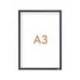 MARCO PORTA ANUNCIOS MARCA NOBO IMPRESSION PRO DIN A4 MARCO DE CLIP ALUMINIO 235X13X325 MM