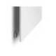 PIZARRA COLOR BLANCA NOBO MODULAR SIN MARCO ACERO MAGNETICA 450X450 MM