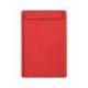 PORTANOTAS MAUL GO DIN A4 PLASTICO RECICLADO CON PINZA ROJO