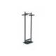 PERCHERO METALICO MAUL SALSA 8 COLGADORES NEGRO 520X1730X400 MM