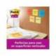 BLOC DE NOTAS ADHESIVAS QUITA Y PON POST IT SUPER STICKY CARNIVAL 100% PEFC 76X127 MM PACK DE 6 BLOCS COLORES SURTIDOS
