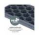 ALFOMBRILLA PARA RATON MARCA FELLOWES CON REPOSAMUÑECAS BREYTA AZUL 250X210X25 MM