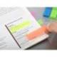 BANDERITAS SEPARADORAS MARCA POST-IT 11,9X43,2 MM DISPENSADOR 60 HOJAS+40 HOJAS GRATIS 5 COLORES SURTIDOS Añadir embalaje: 24 U