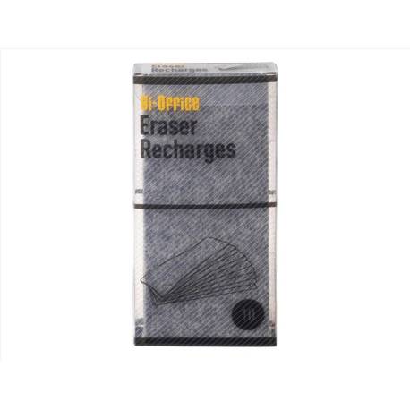 RECAMBIO BORRADOR PIZARRA MARCA BI-OFFICE PARA REF. AA0720 PACK DE 10 UNIDADES