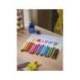 LAPICES DE COLORES MARCA FABER CASTELL GRIPPY XXL CAJA DE 6 UNIDADES COLORES SURTIDOS