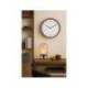 RELOJ MAUL GRAIN DE PARED REDONDO 30 CM DIAMETRO CUARZO MARCO MADERA OSCURA