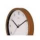 RELOJ MAUL GRAIN DE PARED REDONDO 30 CM DIAMETRO CUARZO MARCO MADERA OSCURA