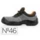 ZAPATOS DE SEGURIDAD MARCA SAFETOP TORMIO SERRAJE CUERO TRANSPIRABLE SUELA PU BIDENSIDAD S1 P SR TALLA 46