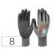 GUANTES DE NITRILO Y NYLON MARCA SAFETOP OXYLUX SATINADO TALLA 8