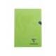 LIBRETA MARCA CLAIREFONTAINE DIN A4 48 HOJAS POLIPROPILENO CUADRO 4 MM COLORES SURTIDOS