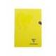 LIBRETA MARCA CLAIREFONTAINE DIN A4 48 HOJAS POLIPROPILENO CUADRO 4 MM COLORES SURTIDOS
