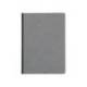 LIBRETA MARCA COSIDA CLAIREFONTAINE 14,8X21 CM 96 HOJAS AGE-BAG LISO GRIS