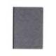 LIBRETA MARCA COSIDA CLAIREFONTAINE 14,8X21 CM 96 HOJAS AGE-BAG LISO GRIS