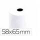 Rollo sumadora q-connect electro 58 mm ancho x 65 mm diametro sin bisfenol a.