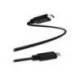 CABLE TNB USB-C A USB-C LONGITUD 1 M COLOR NEGRO
