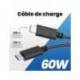 CABLE TNB USB-C A USB-C LONGITUD 1 M COLOR NEGRO