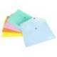 Carpeta dossier broche Liderpapel DIN A4 polipropileno 180 micras 50 hojas azul