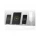 CARGADOR DE PARED TNB GAN 65 W 2XUSB-C+ USB-A PLEGABLE COLOR
