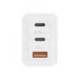 CARGADOR DE PARED TNB GAN 390 W USB-C + USB A COLOR