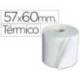 ROLLO SUMADORA EXACOMPTA TERMICO 57 MM X 60 MM 55 G/M2 BLANCO