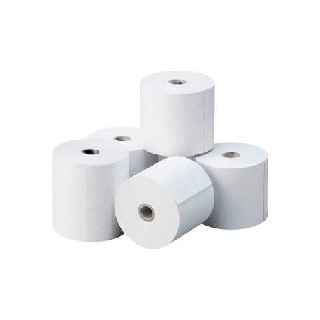 ROLLO SUMADORA TERMICO DE 80X60X12 MM SIN BISFENOL PAQUETE DE 8 UNIDADES