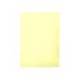 Subcarpeta de cartulina Liderpapel tamaño folio color Amarillo pastel 180g/m2